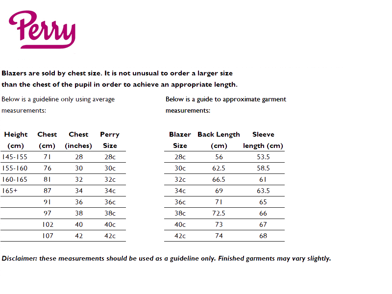Sizing Guide