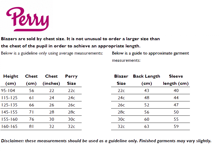 Sizing Guide