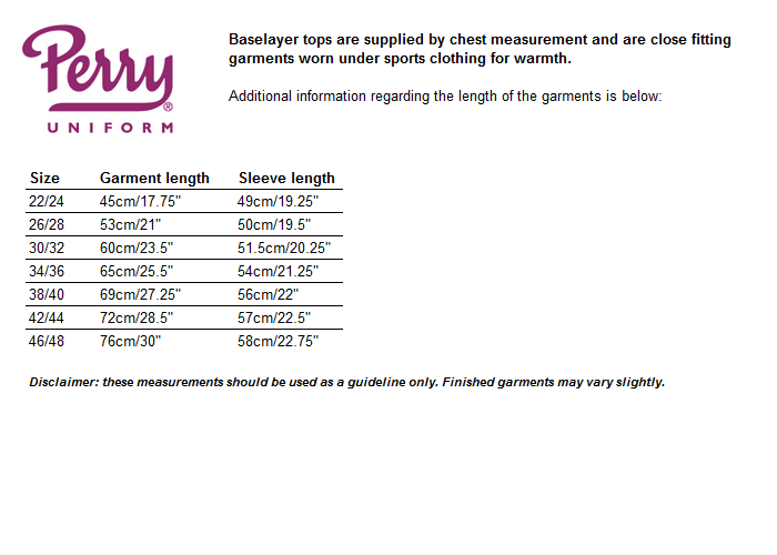 Sizing Guide