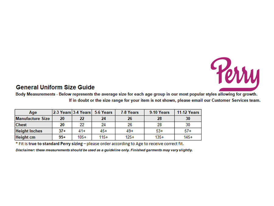 Sizing Guide