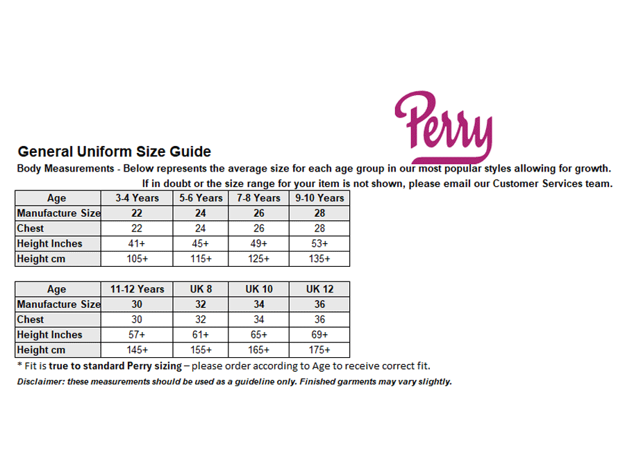 Sizing Guide