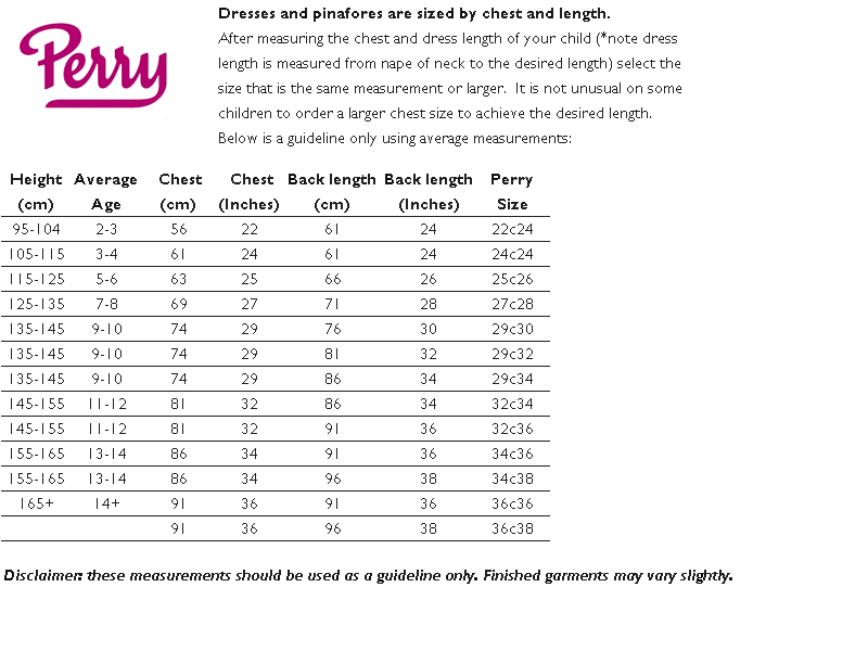 Sizing Guide