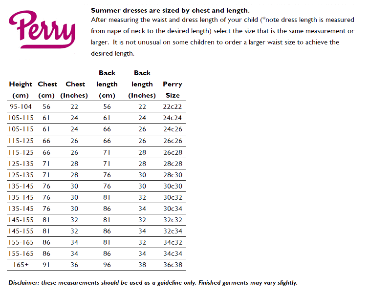 Sizing Guide