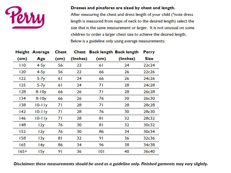 Sizing Guide