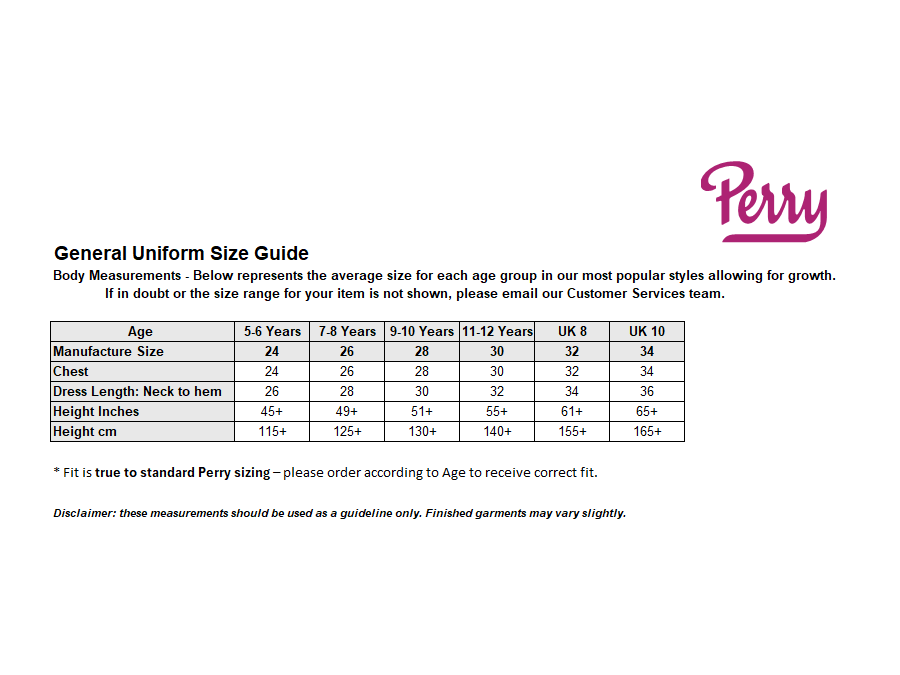 Sizing Guide
