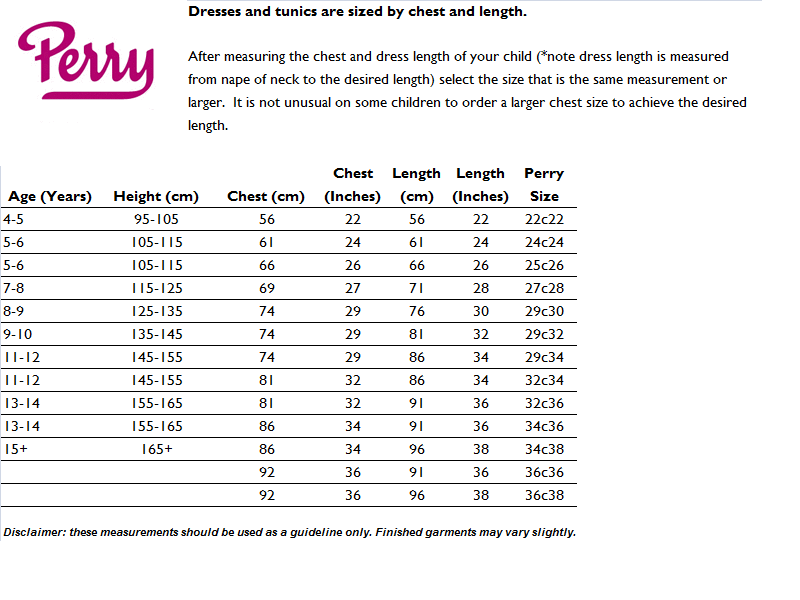 Sizing Guide