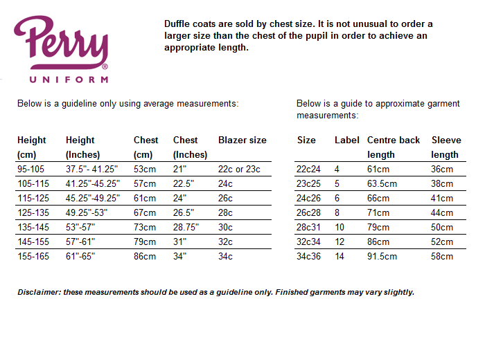 Sizing Guide