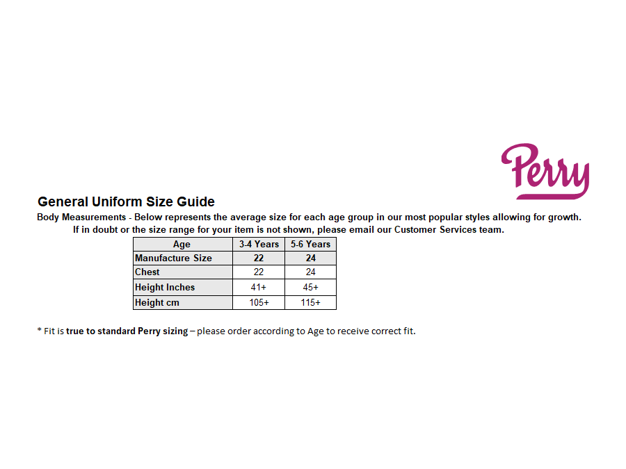 Sizing Guide
