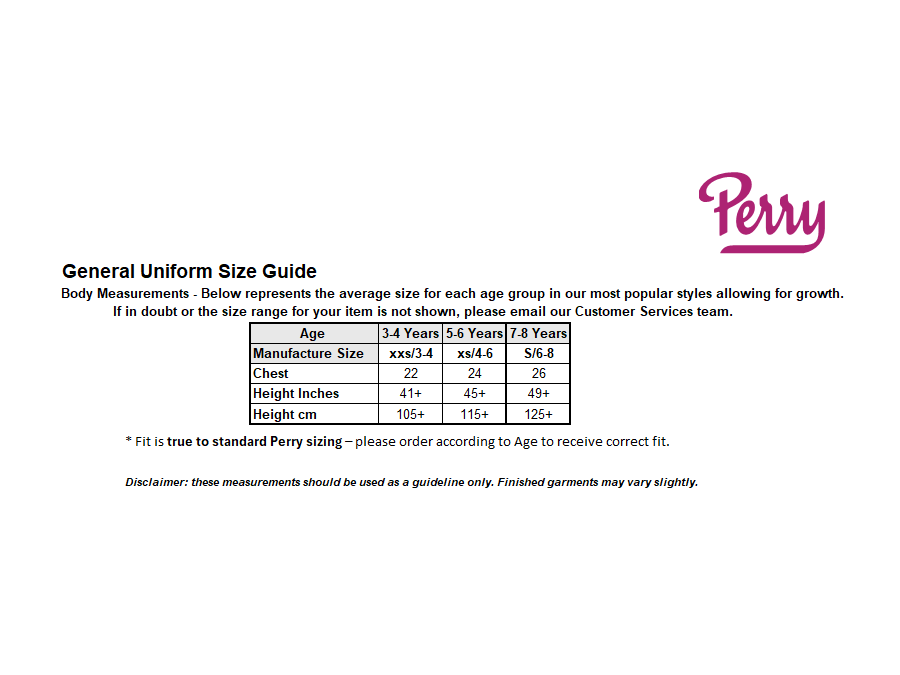 Sizing Guide