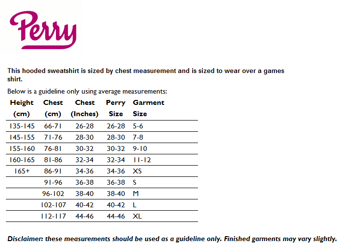 Sizing Guide