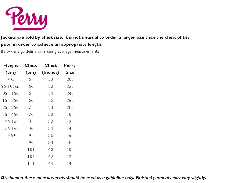 Sizing Guide