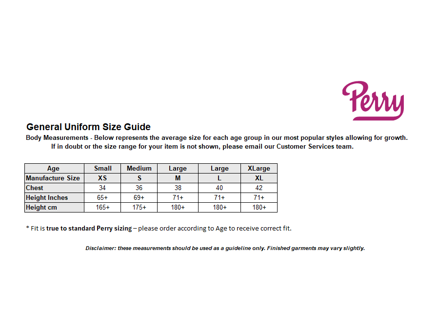 Sizing Guide