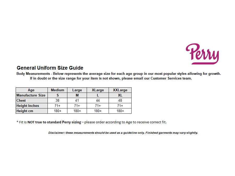 Sizing Guide