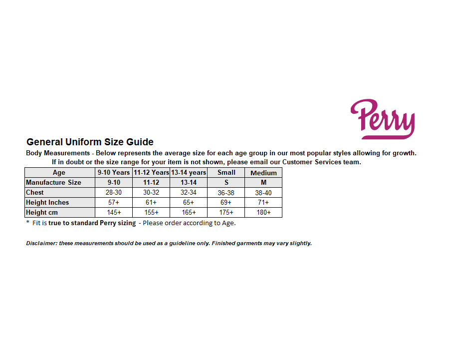 Sizing Guide