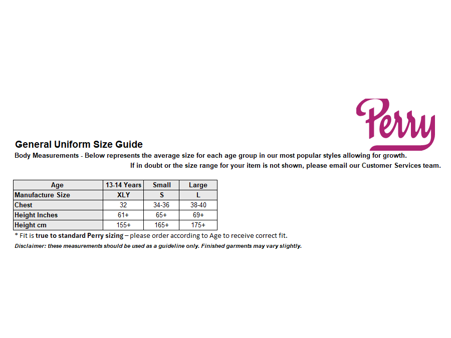 Sizing Guide