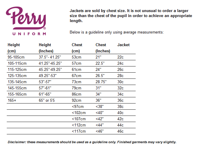 Sizing Guide