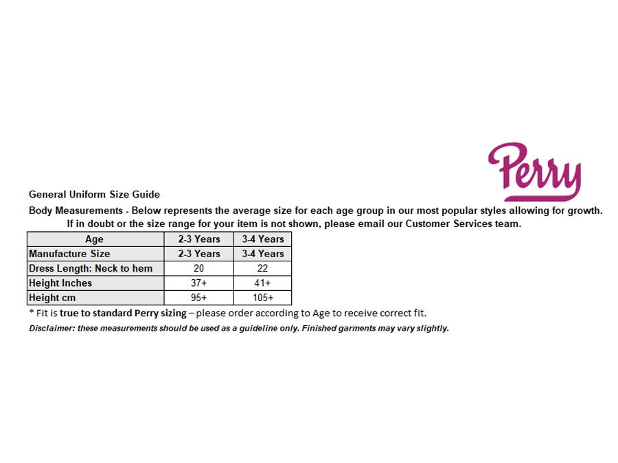Sizing Guide