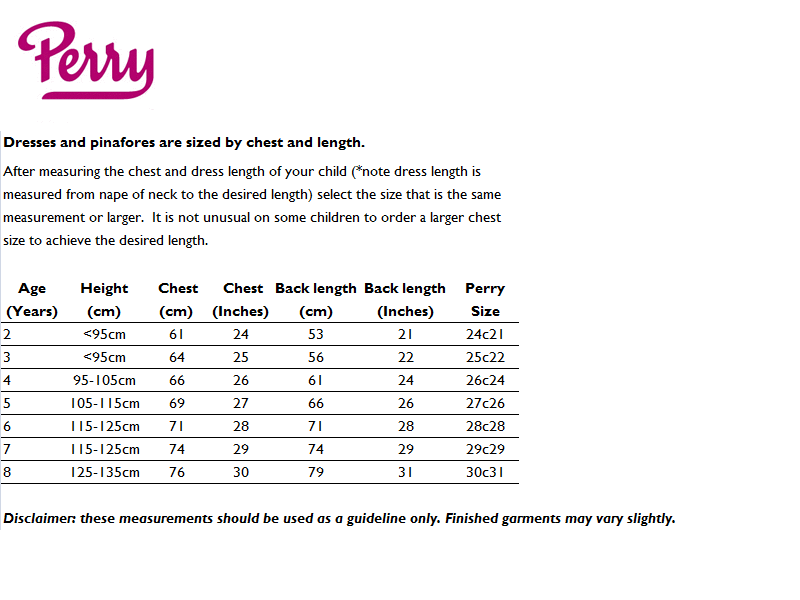 Sizing Guide