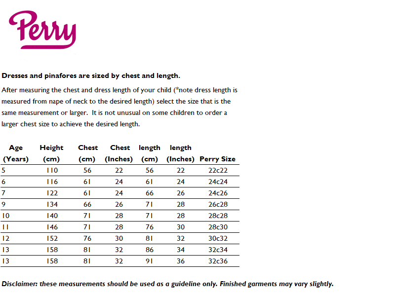 Sizing Guide