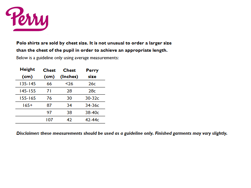 Sizing Guide