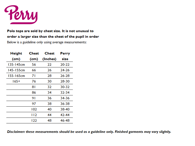 Sizing Guide