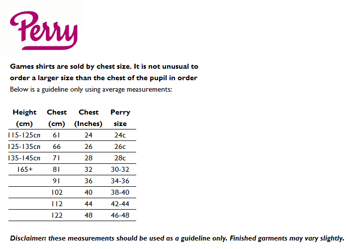 Sizing Guide