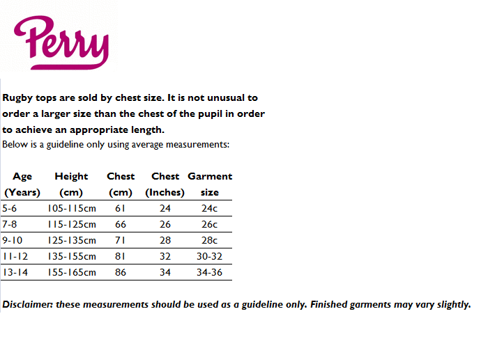 Sizing Guide