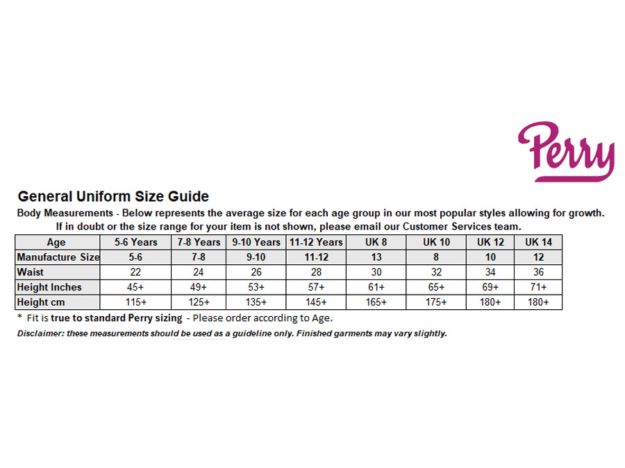 Sizing Guide