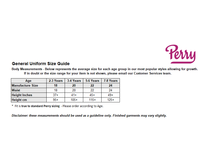 Sizing Guide