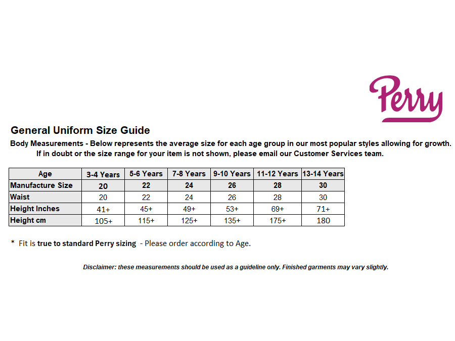 Sizing Guide
