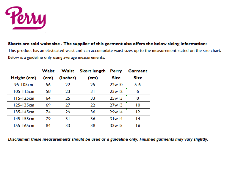 Sizing Guide