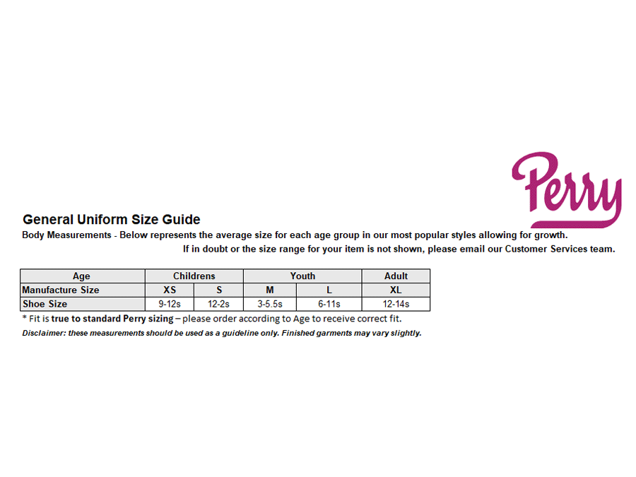 Sizing Guide