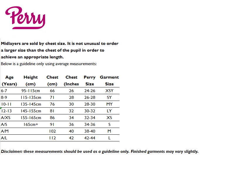 Sizing Guide