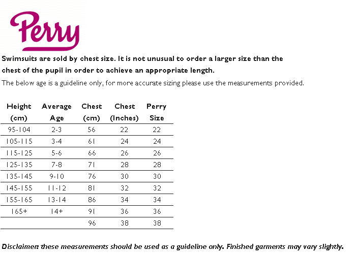 Sizing Guide