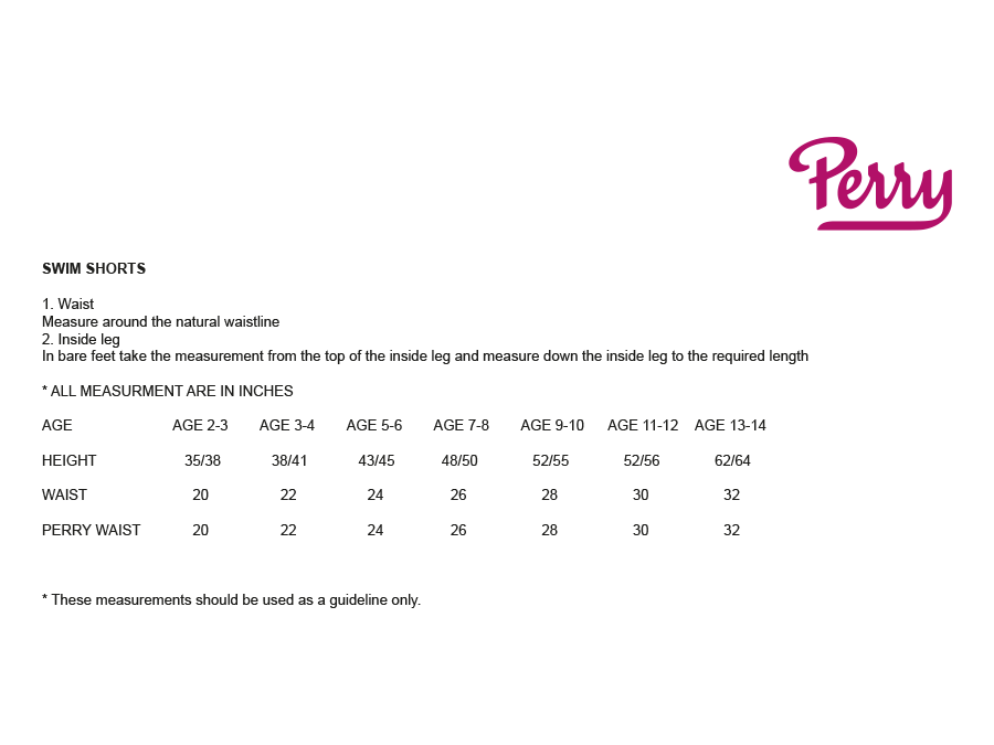 Sizing Guide