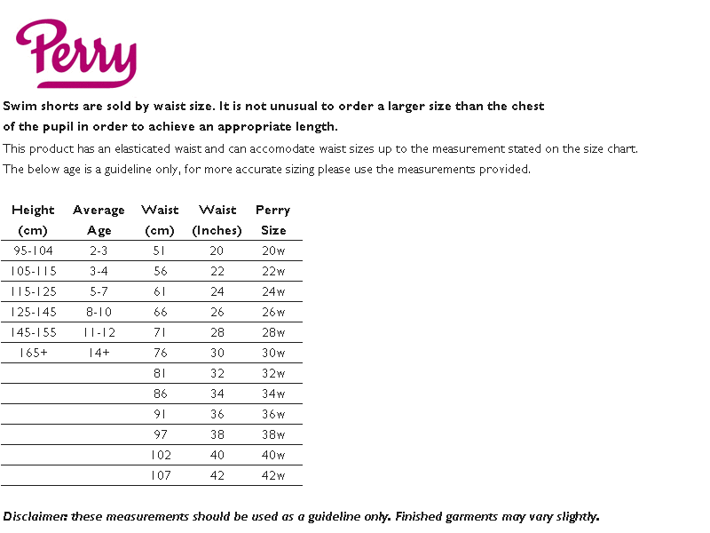 Sizing Guide