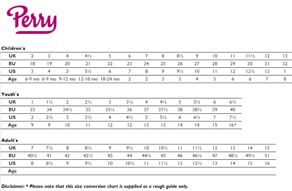Sizing Guide