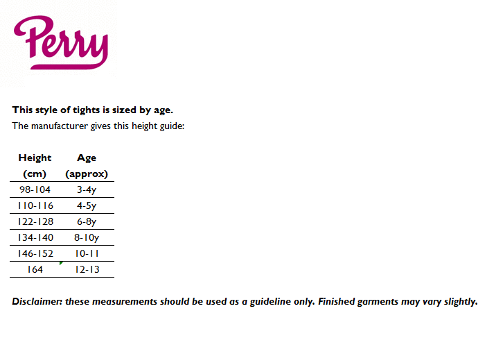 Sizing Guide