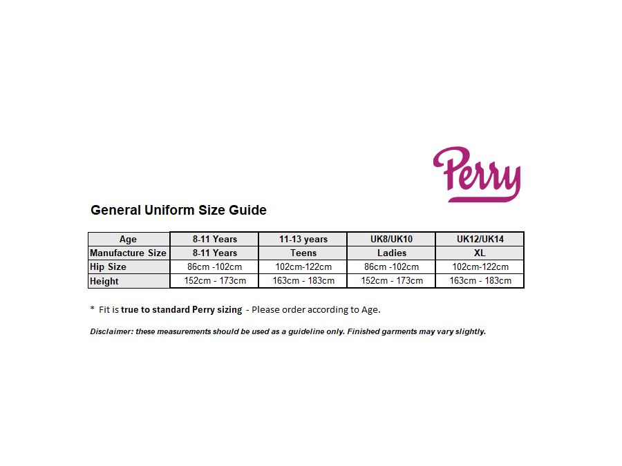 Sizing Guide