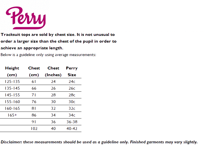 Sizing Guide