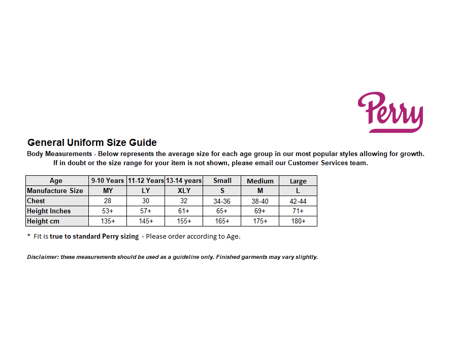 Sizing Guide