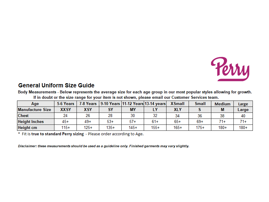 Sizing Guide