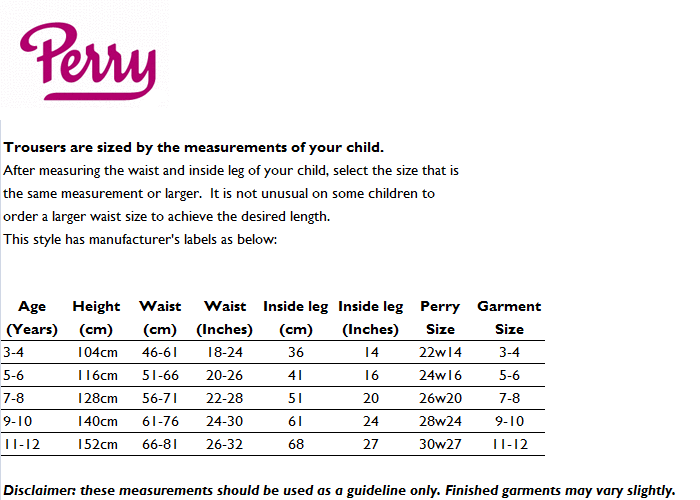 Sizing Guide
