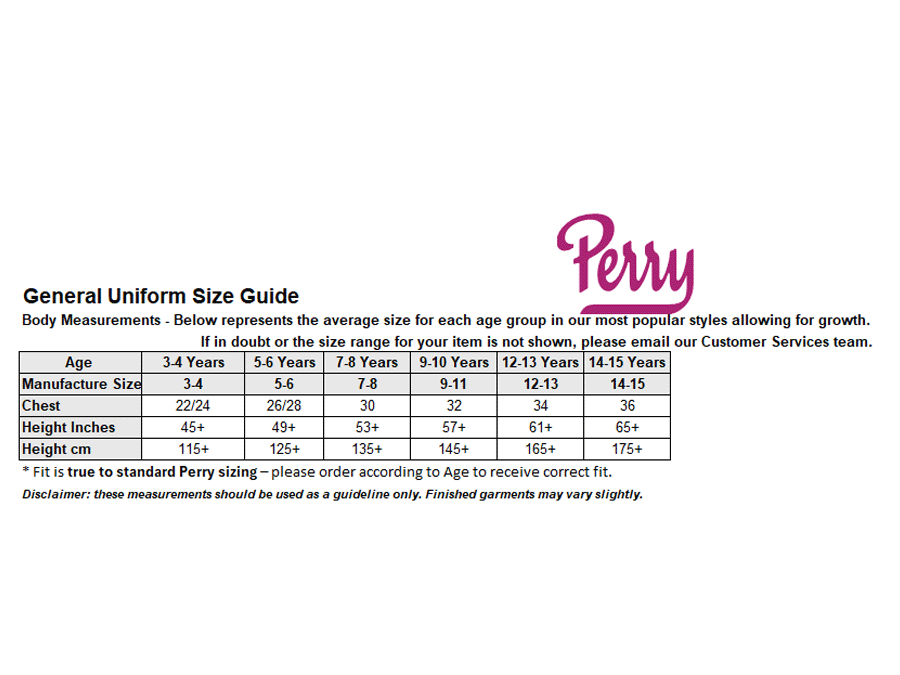 Sizing Guide