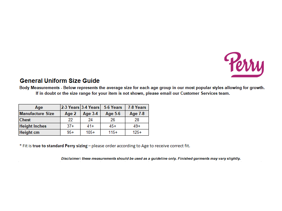 Sizing Guide