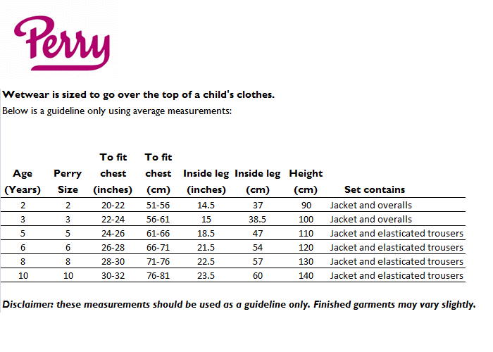 Sizing Guide