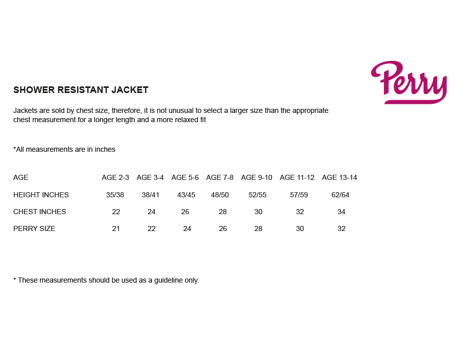 Sizing Guide
