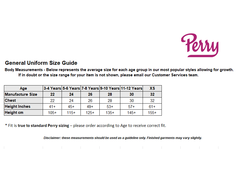 Sizing Guide